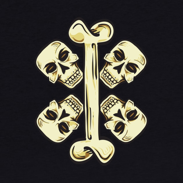 Bone & Cross-Skulls by W00D_MAN